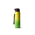 Thermo Trinkflasche 500 ml Green Neon & Gelb – doppelwandige Edelstahlflasche mit Strohhalm, für Fahrrad, Sport & unterwegs.