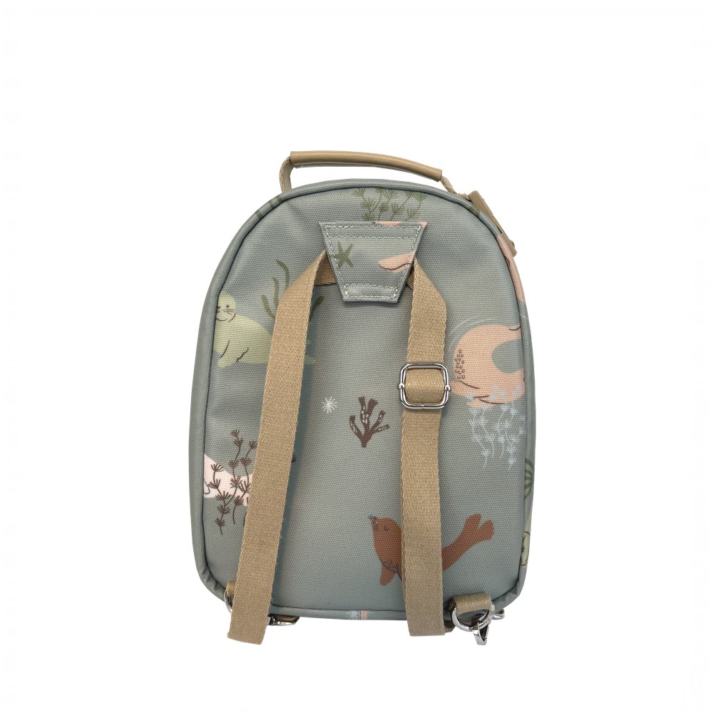 Play & Store Kinder-Lunchtasche Sands – isolierte Lunchbag als Rucksack & Umhängetasche