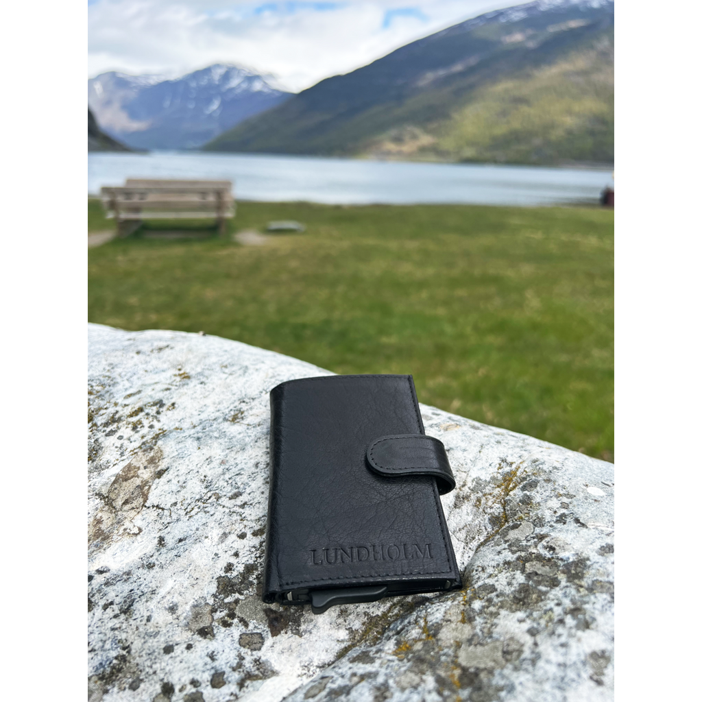 Kartenetui aus Leder