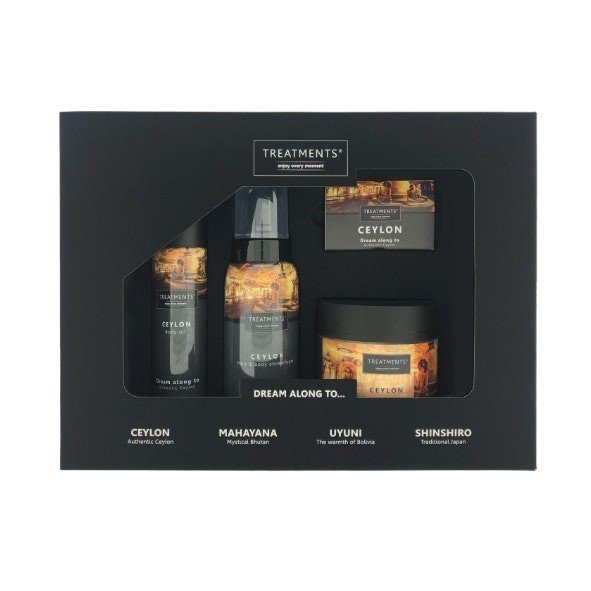 Treatments® Geschenkbox Entspannende Momente – Ceylon Körperpflege-Set